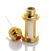Gouden parfumatomizer met ribbelontwerp voor Musc Tahara Gouden Staafflesje